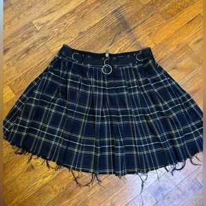 Plaid skirt